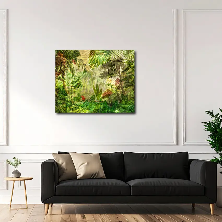 Tropical Rugendas - Tropische Kunst - Kunstdruck auf Leinwand, hängend