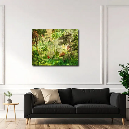 Tropical Rugendas - Tropische Kunst - Kunstdruck auf Leinwand, hängend